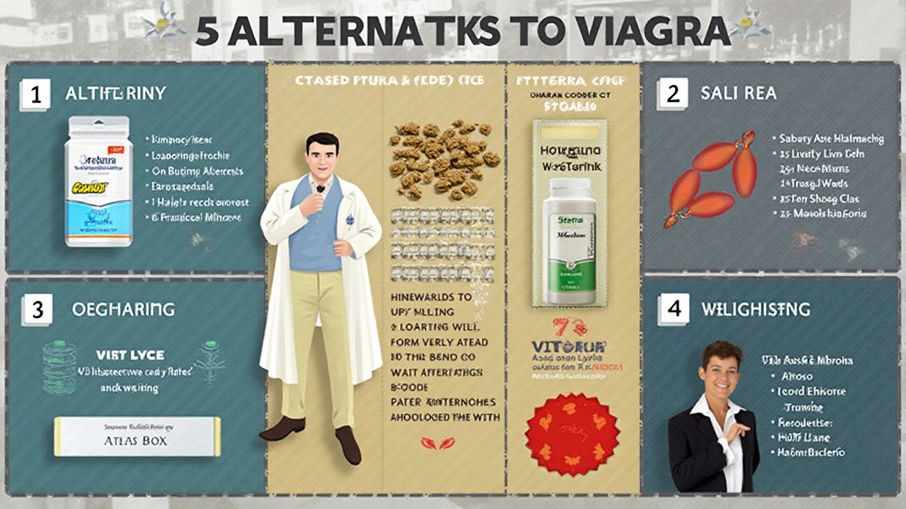 7 Natural and Pharmaceutical Alternatives to Viagra for Enhancing Male Function