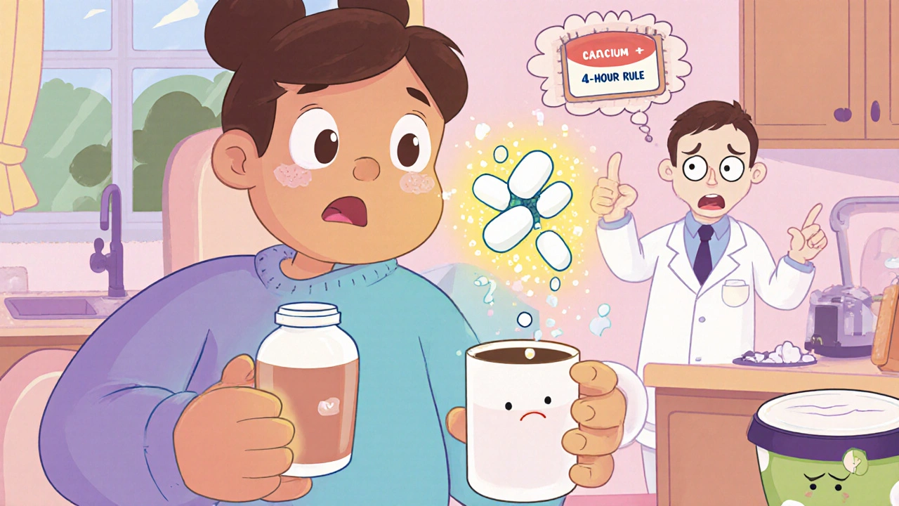 Antibiotics and Dairy: Why Timing Matters for Drug Absorption