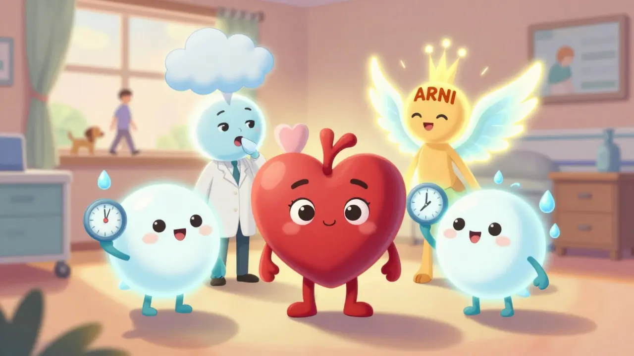 Heart Failure Medications: ACEIs, ARNI, Beta Blockers, and Diuretics Explained