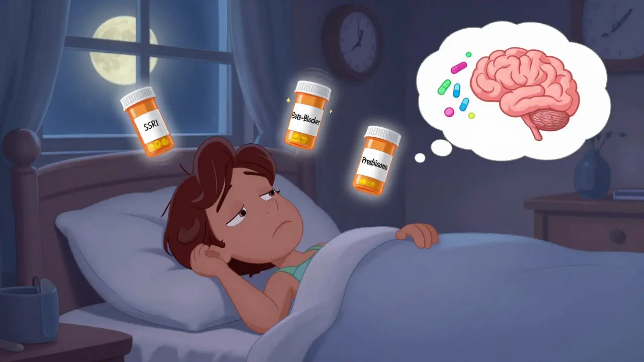 Sleep Problems and Insomnia Caused by Medications: Practical Tips
